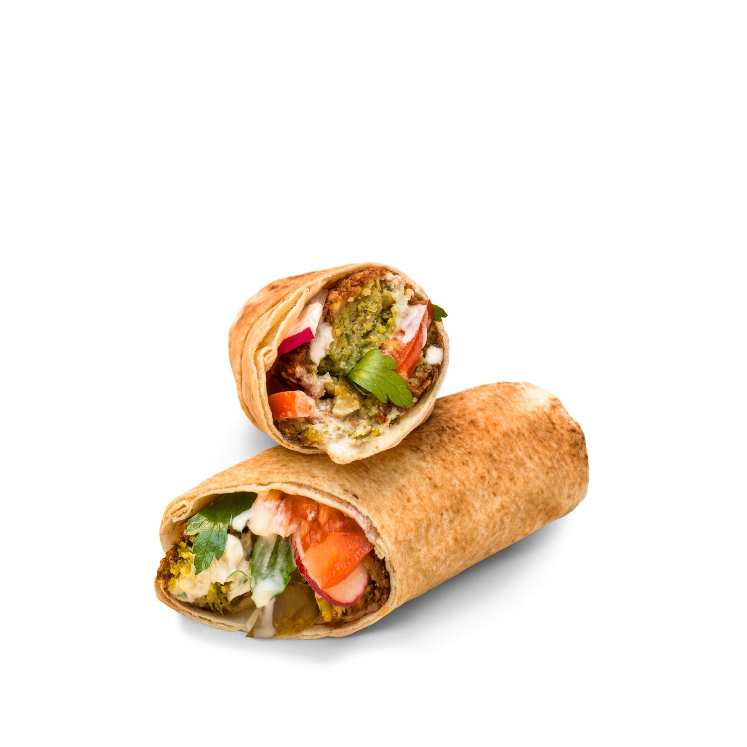 Hot Falafel Wrap