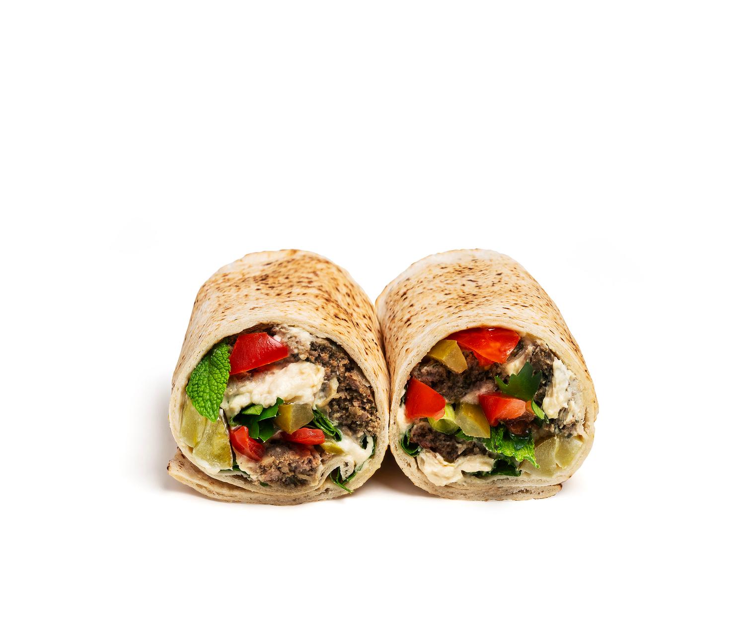 Lebanese Burger Wrap