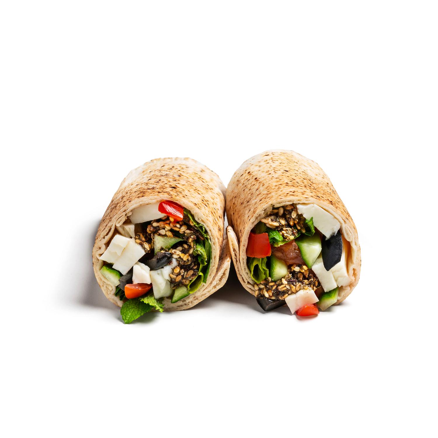 Halloumi Za'atar Wrap