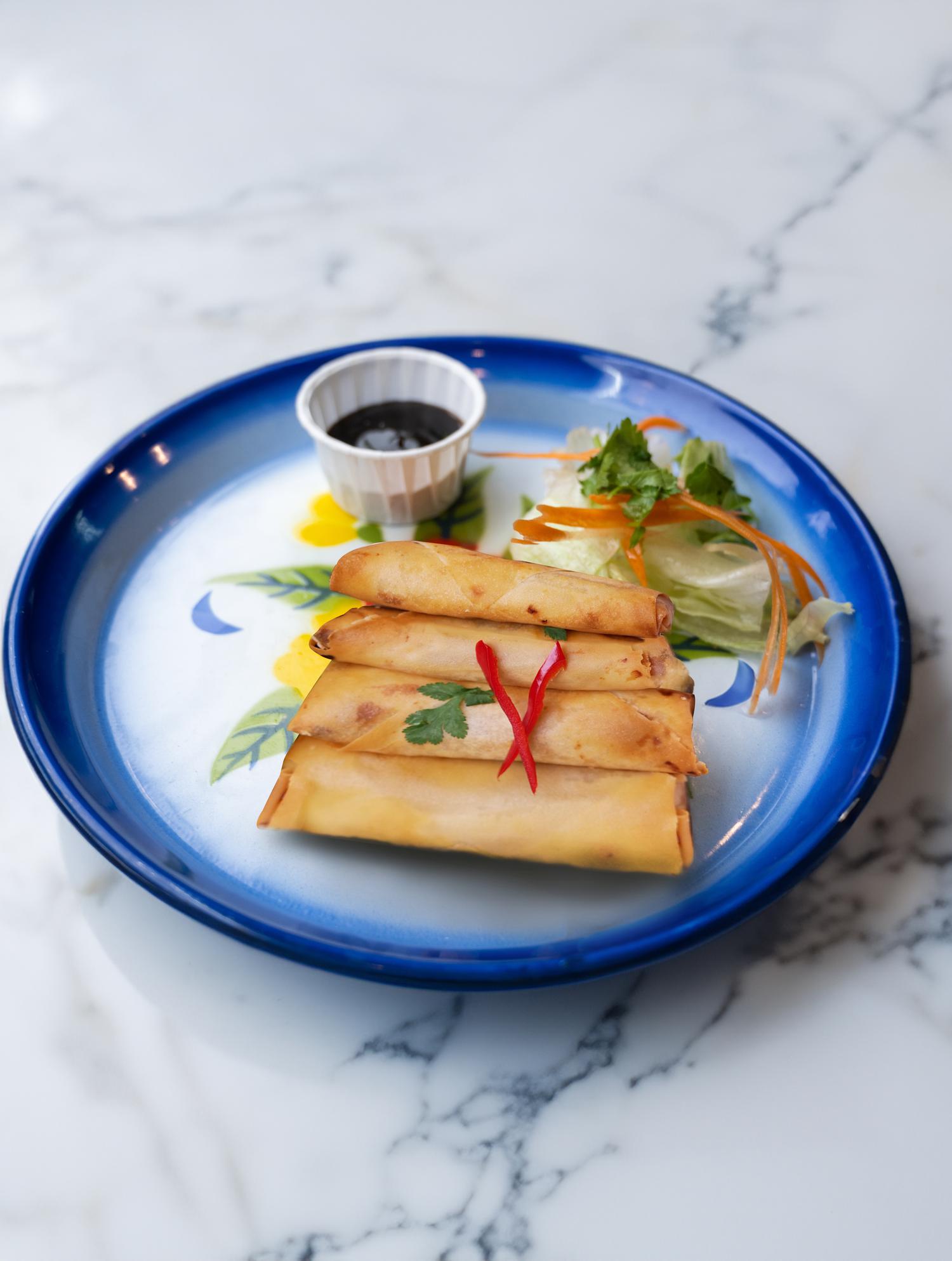Crispy Duck Rolls with Hoisin