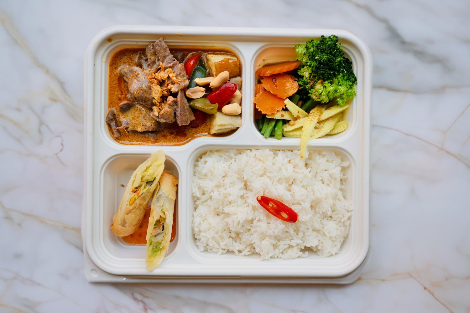 Bento Box - Beef Massaman