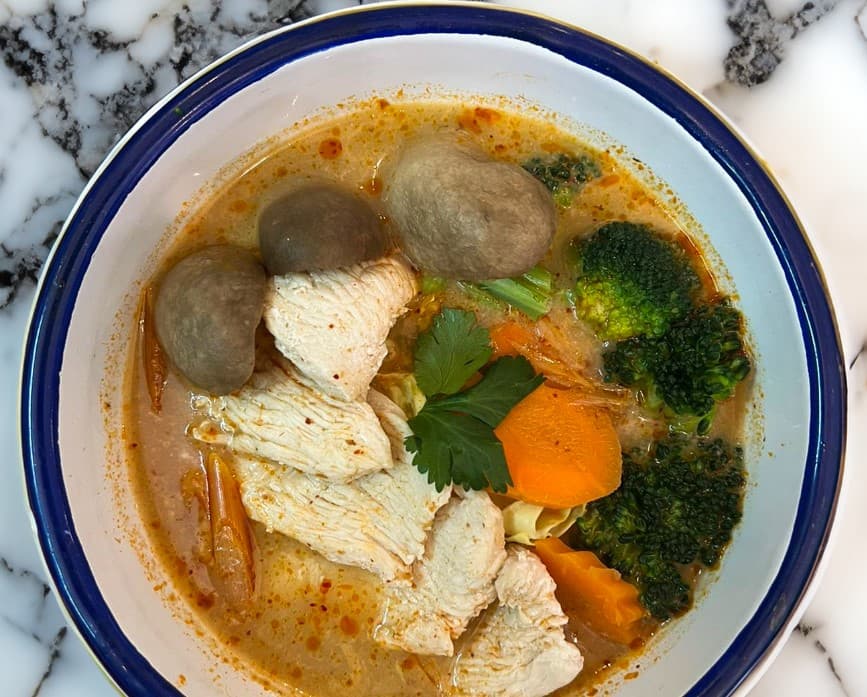 Chicken Tom Yum Soup