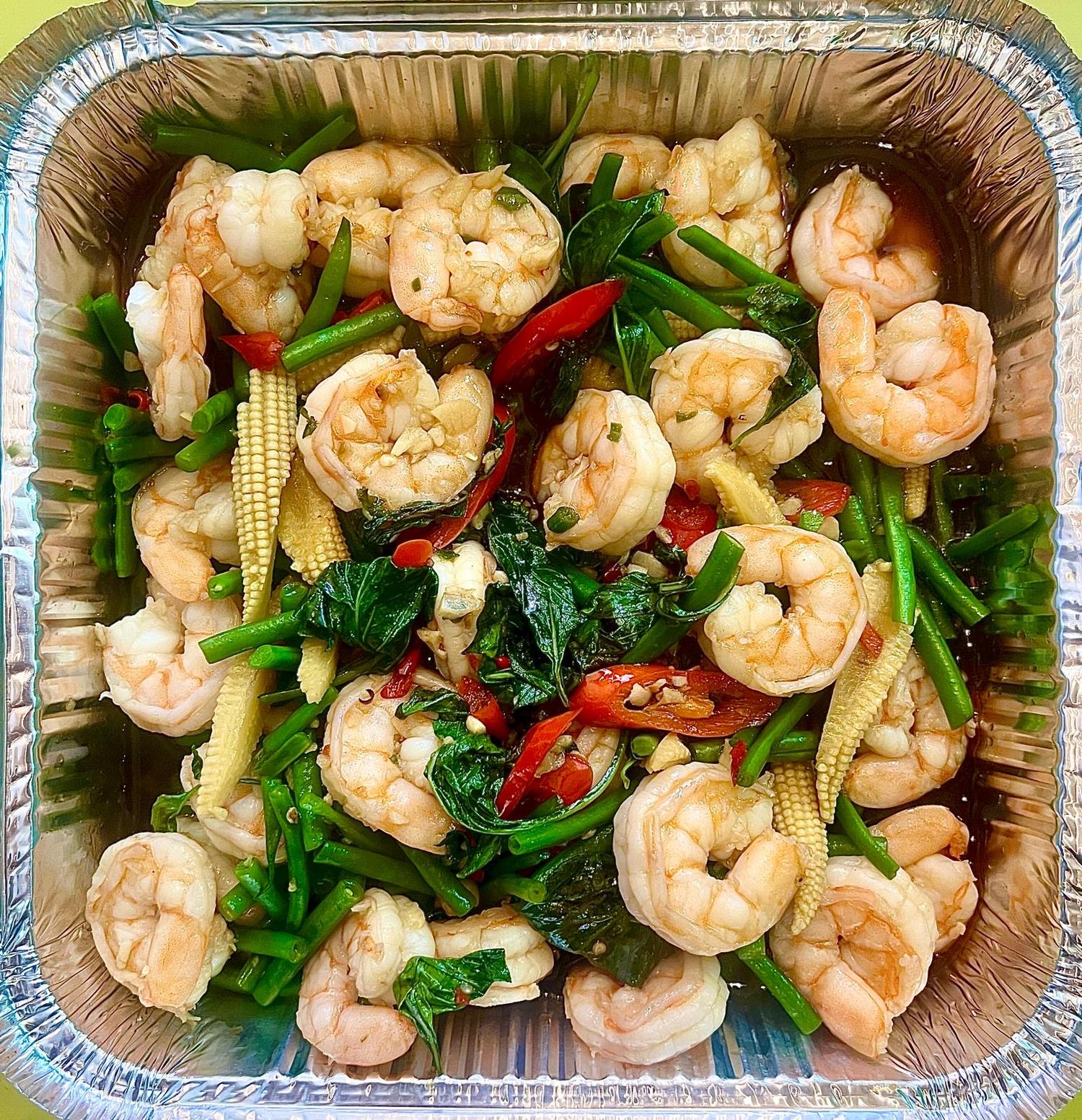 Sharing 4-6pp Pad Kaprow (Prawn)