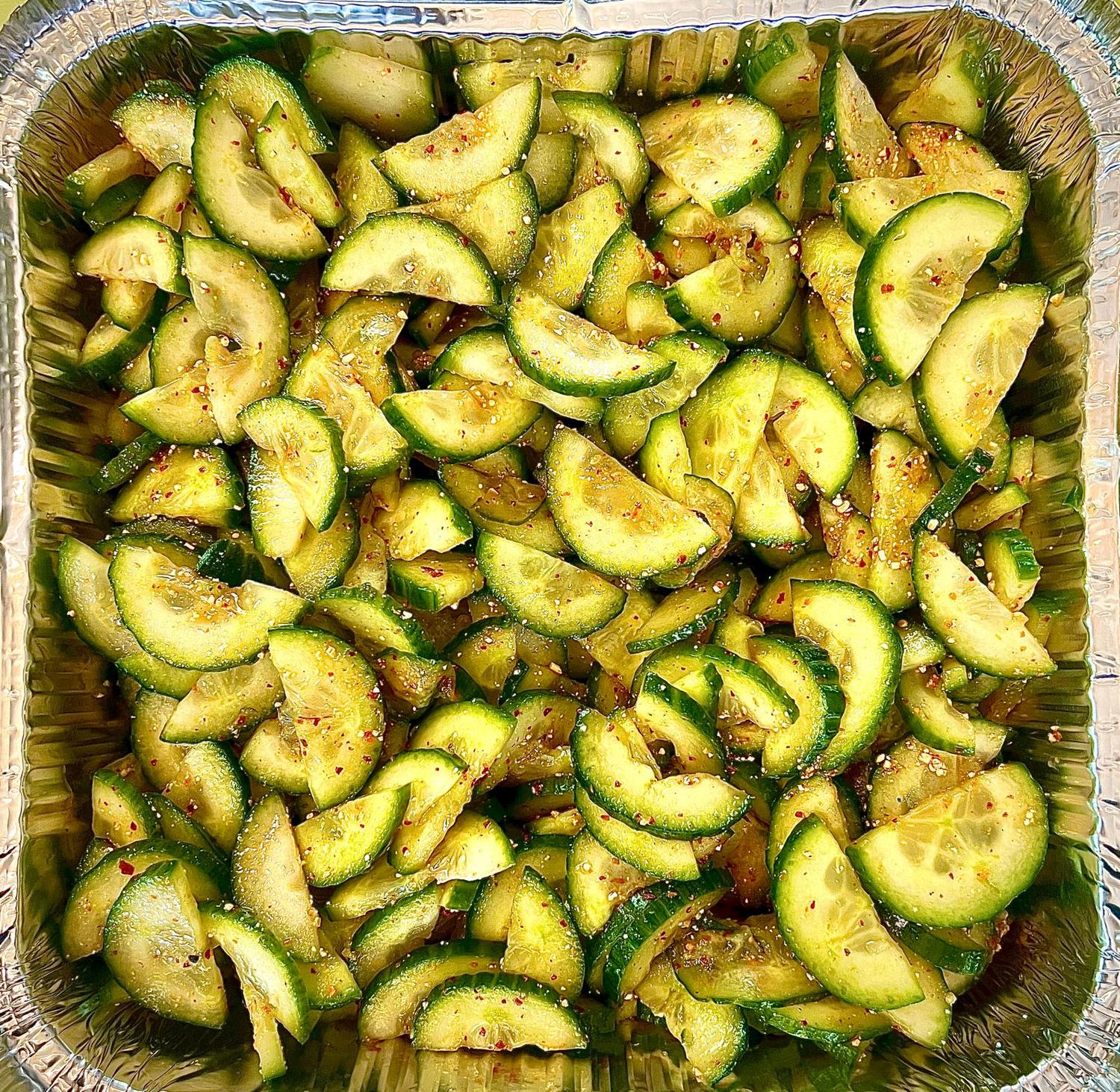 Sharing 4-6pp Spicy Cucumber Salad
