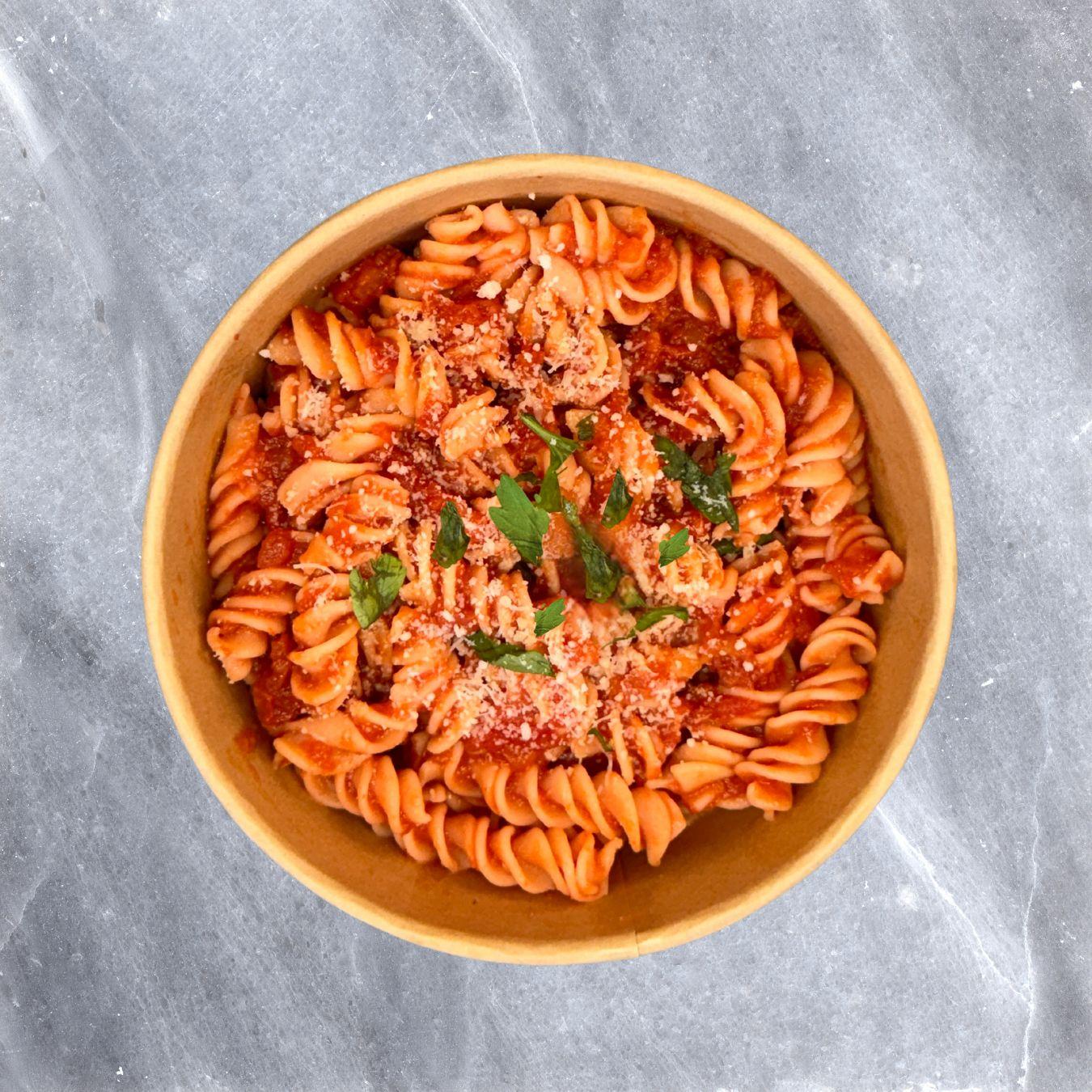 Fusilli with Marinara sauce 