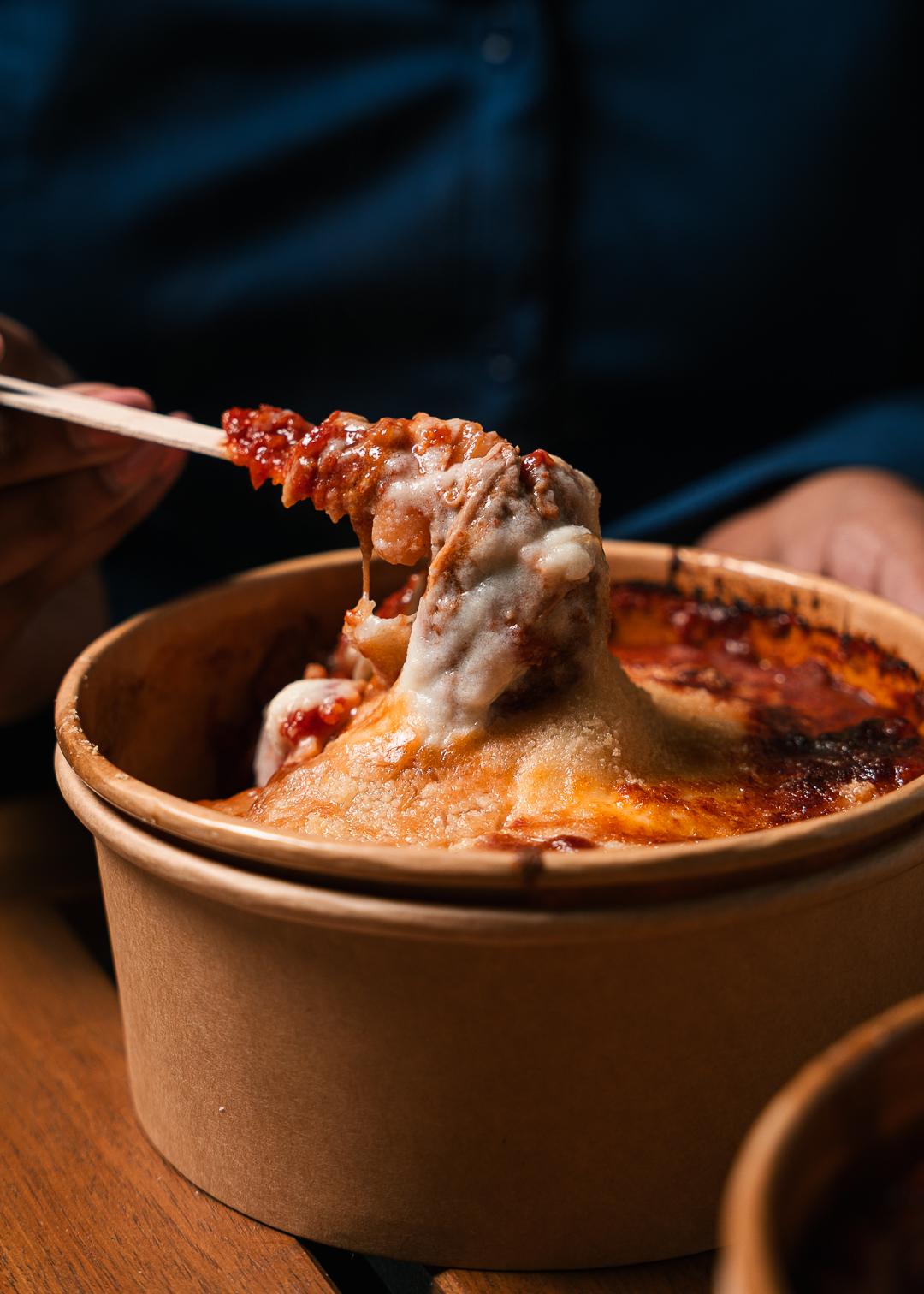 Lamb Ragu & Harissa Lasagna