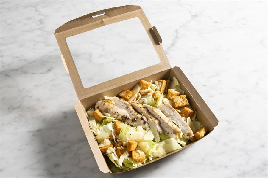 Herb Roasted Chicken Caesar Salad