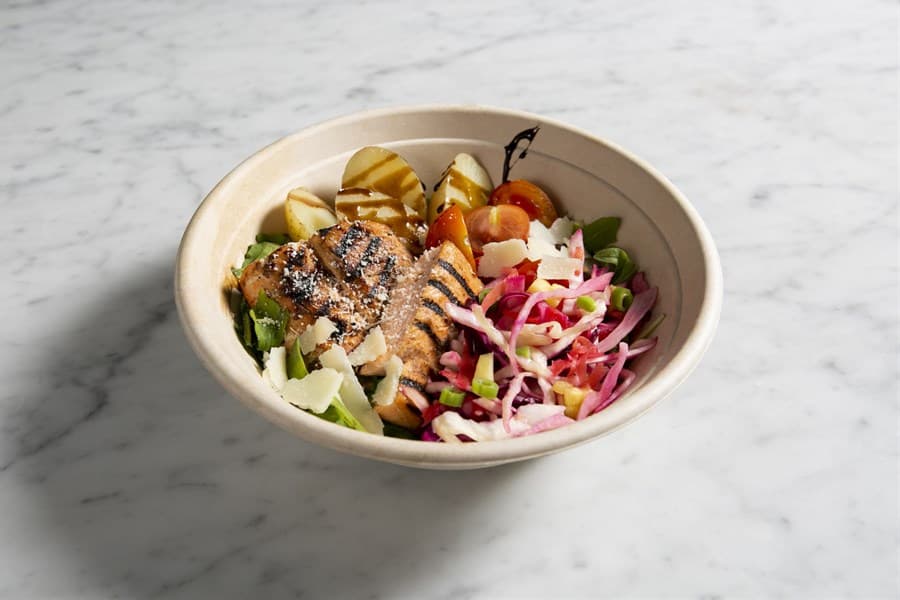 Rainbow Salmon Buddha Bowl