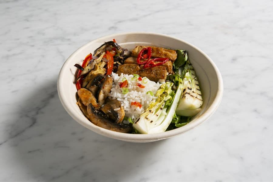 Szechuan Tofu Stir Fry Buddha Bowl