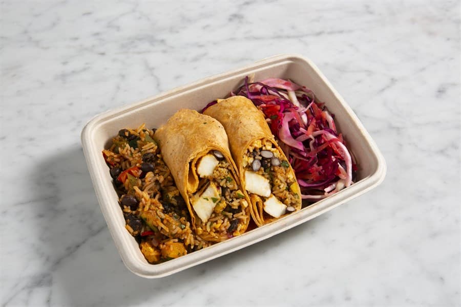 Halloumi Burrito