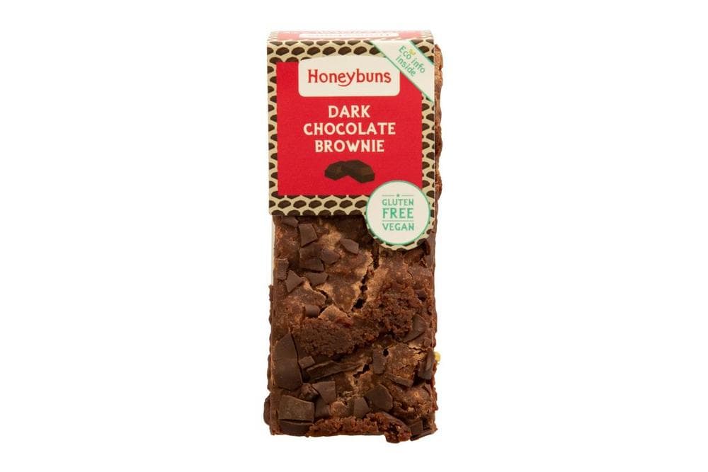 NO GLUTEN & VEGAN DARK CHOCOLATE BROWNIE SLICE