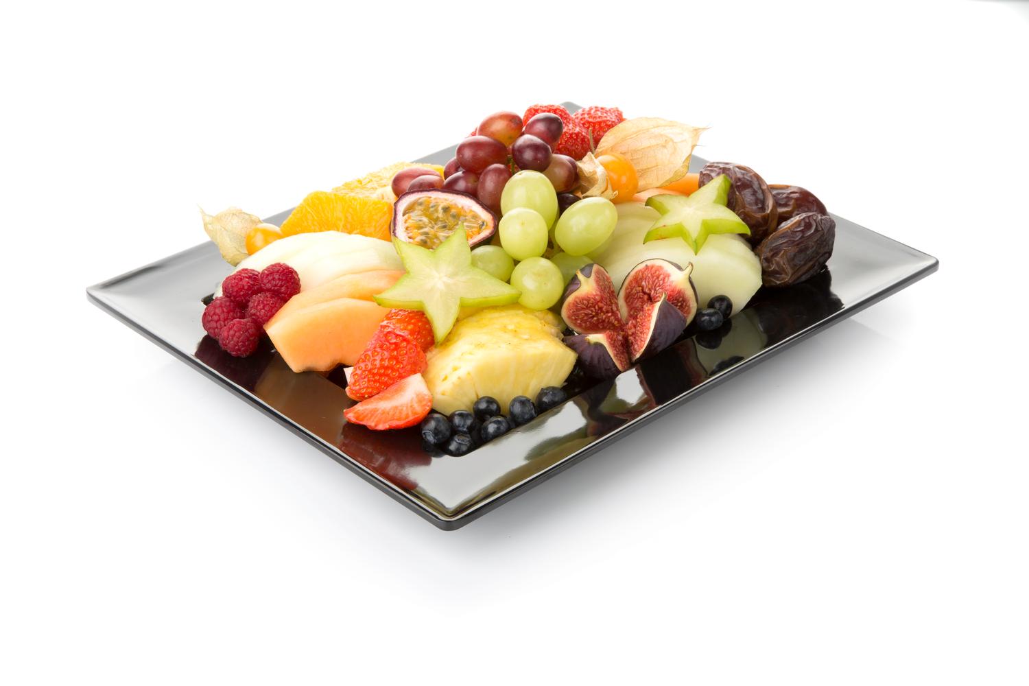 Deluxe Skinless Sliced Fresh Fruit (serves 6)