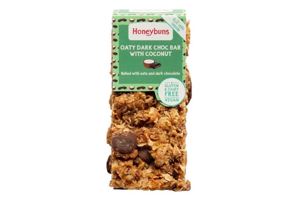 NO GLUTEN & VEGAN OATY COCONUT WITH DARK CHOCOLATE