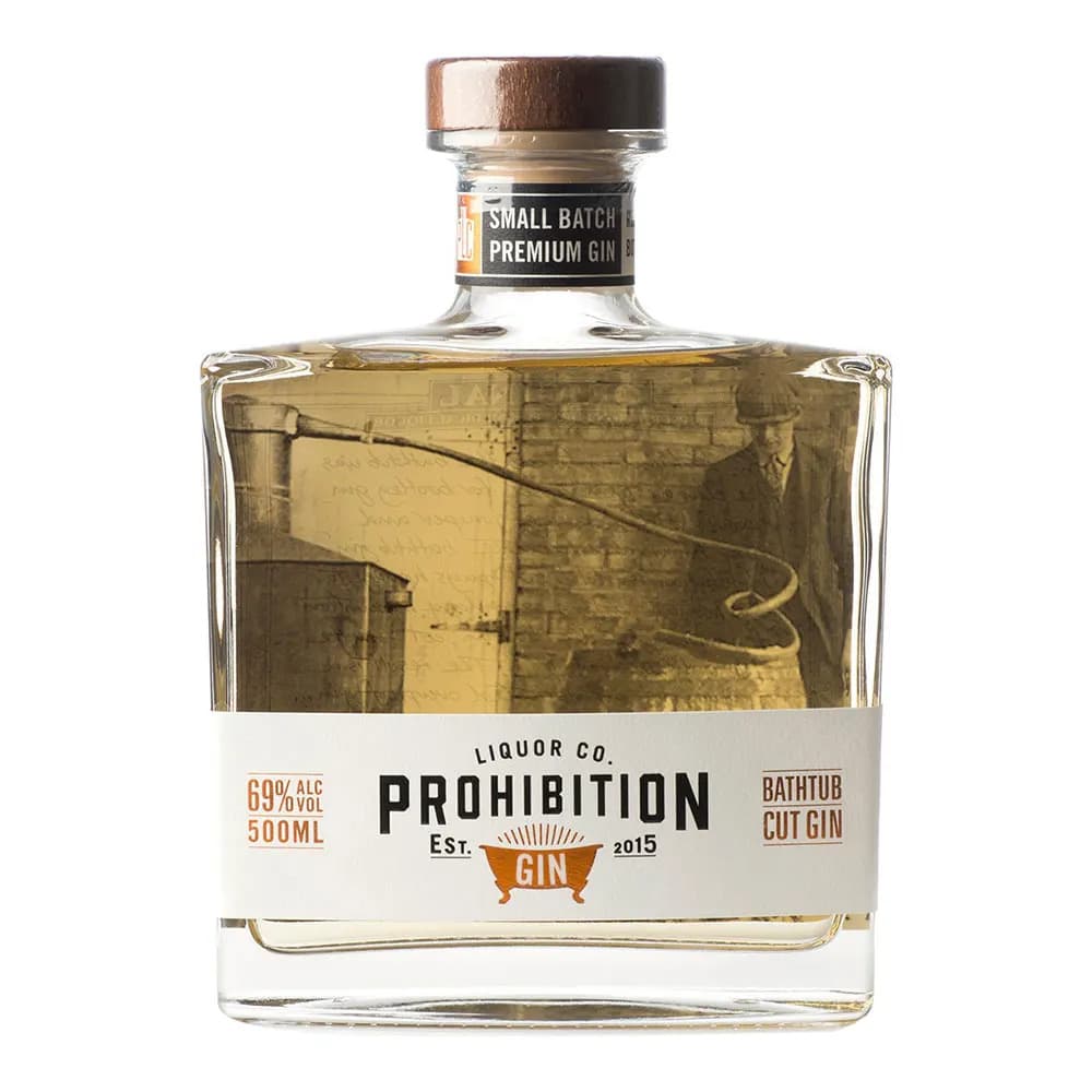 Prohibition Bathtub Cut Gin