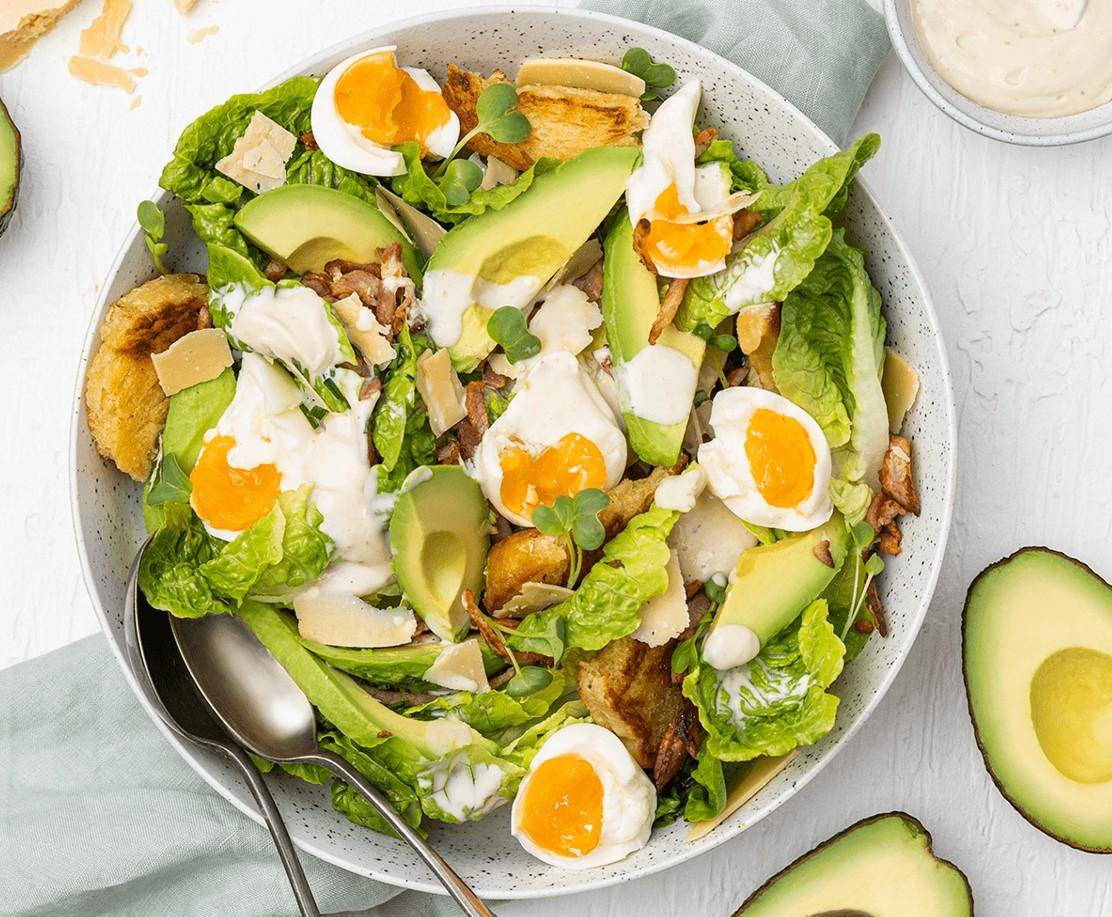 Avocado Caesars Salad