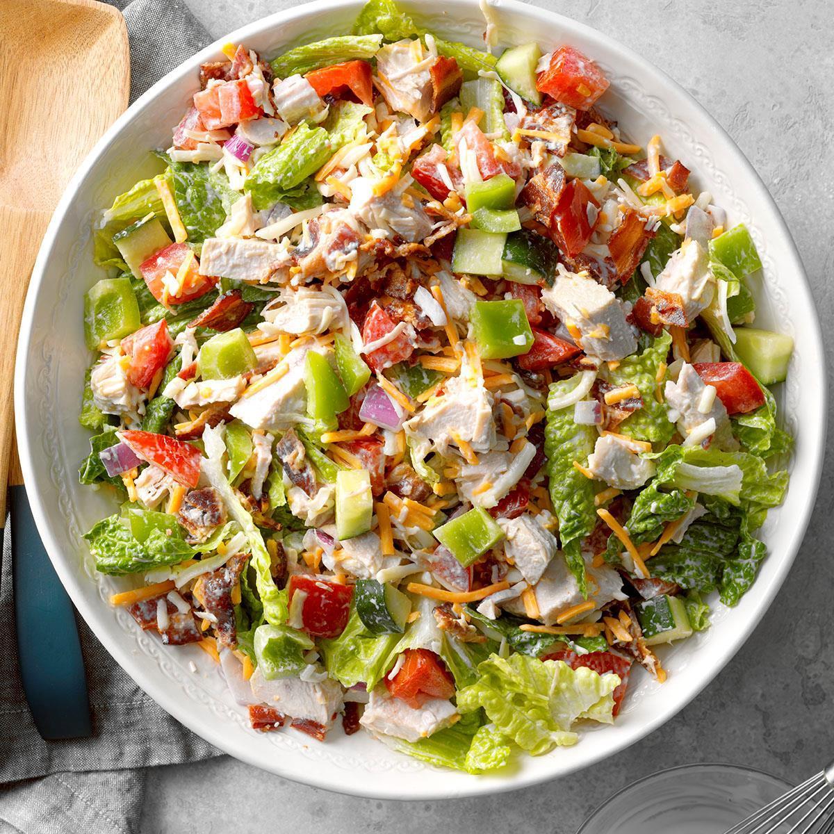 TBLT (turkey, bacon, lettuce, tomato) Salad  