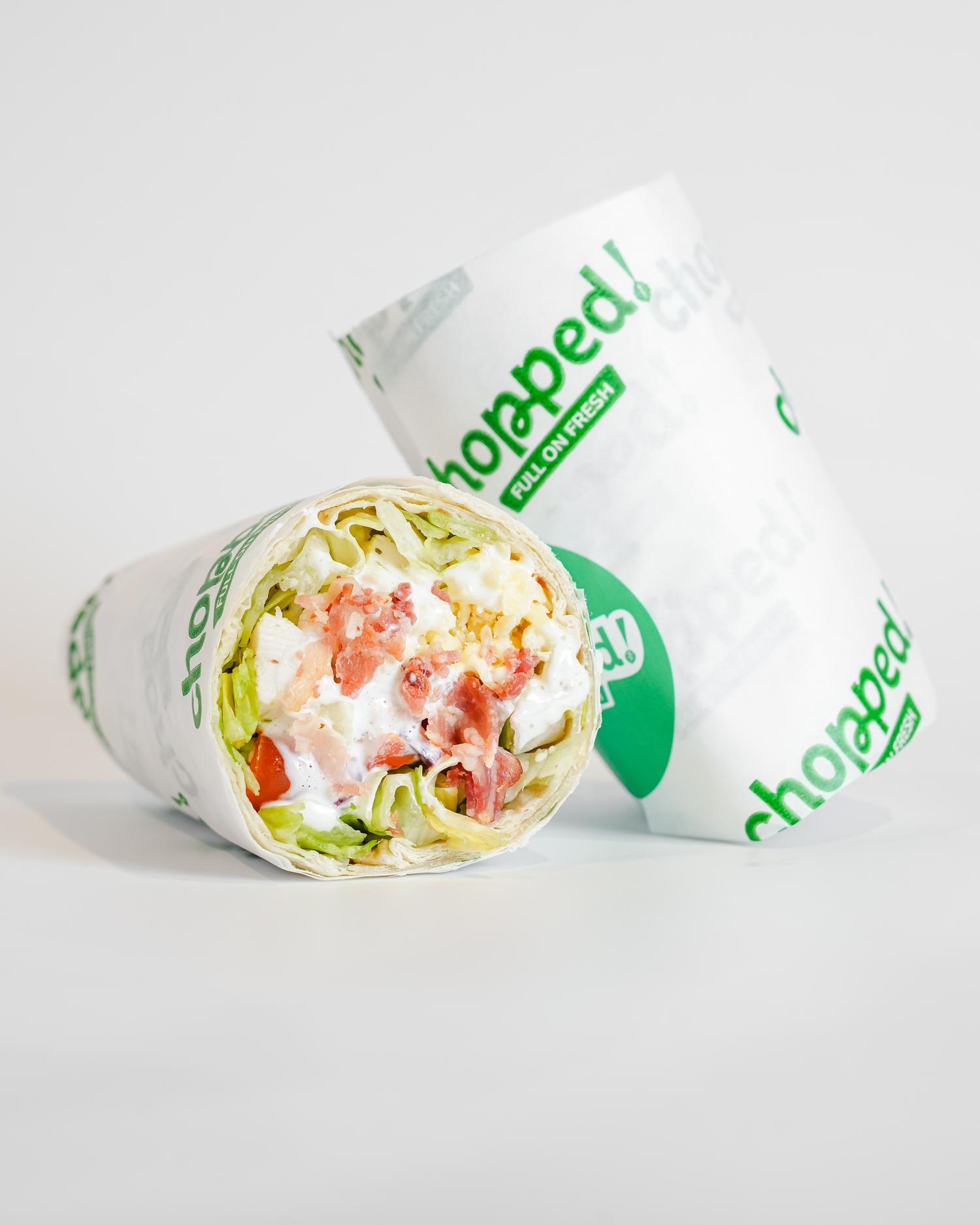 Cheesy Chicken & Bacon Wrap