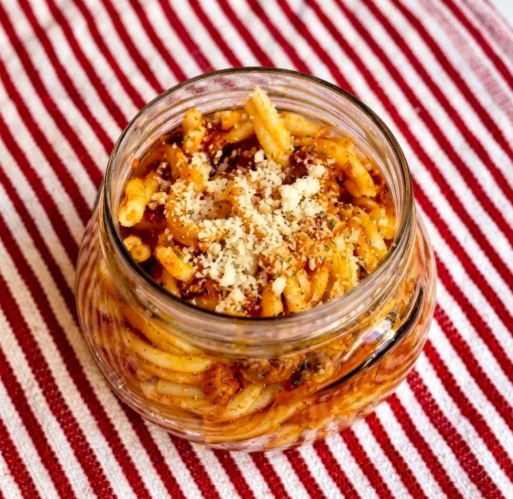 Caserecce al Ragù Bolognese
