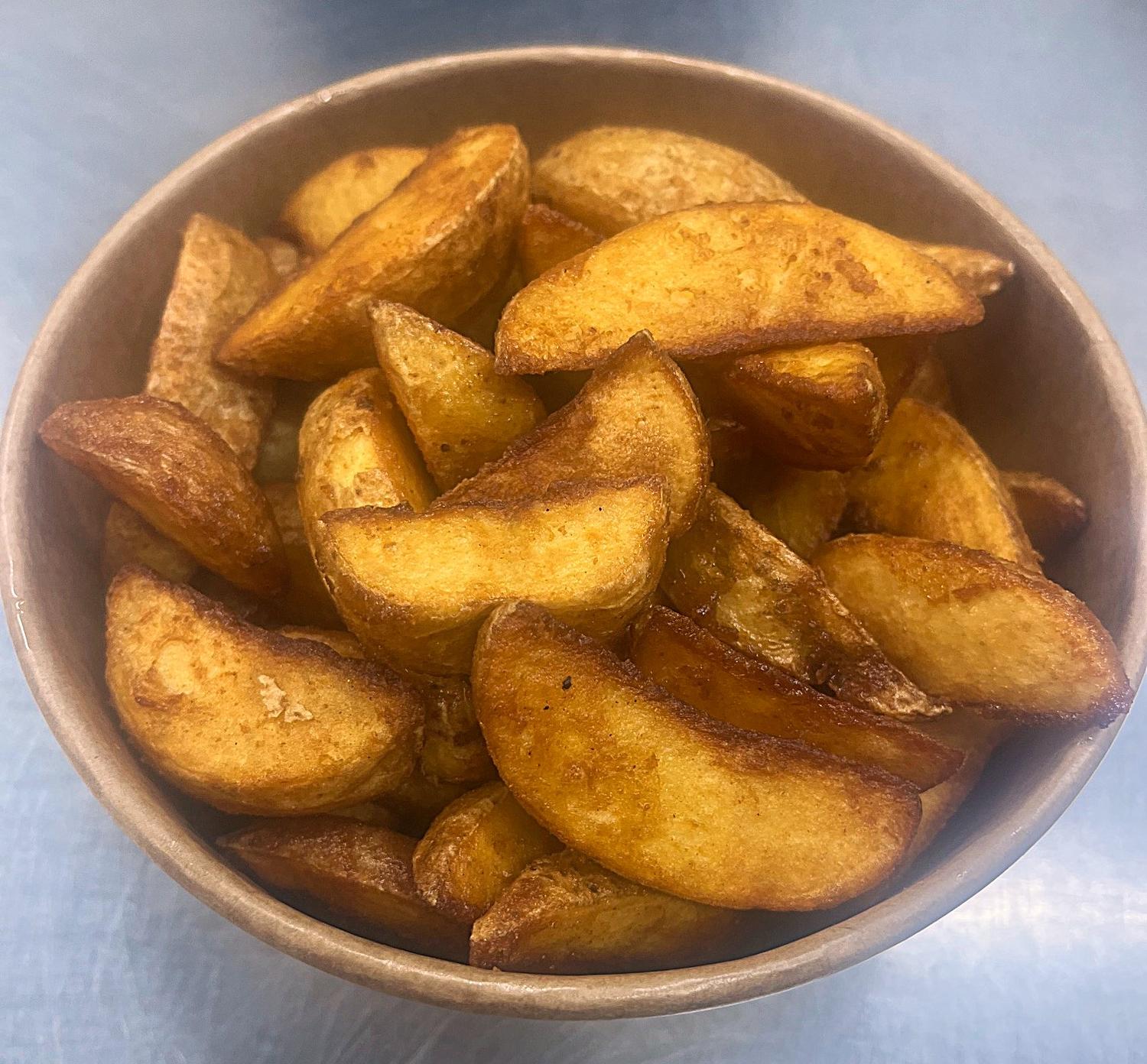 Spicy potato wedges