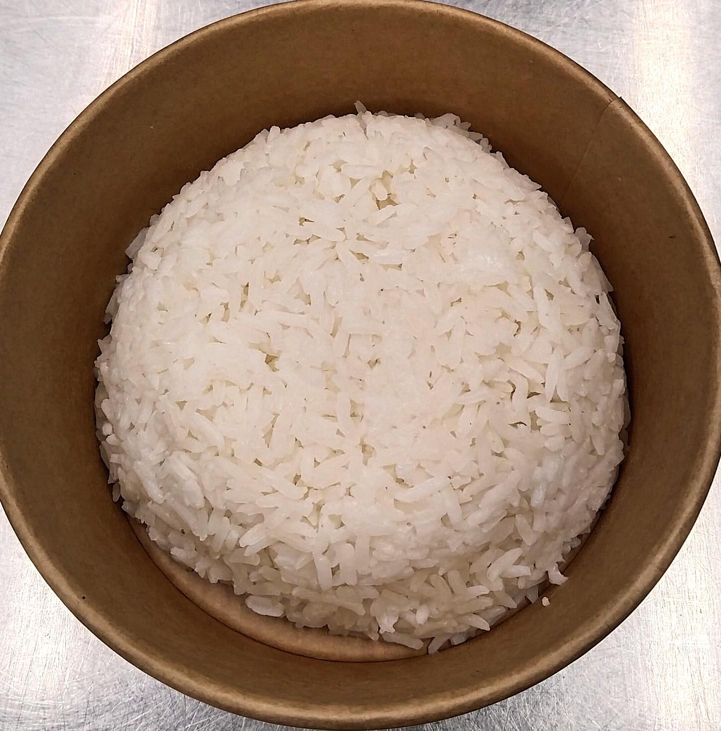 Steamed jasmine rice