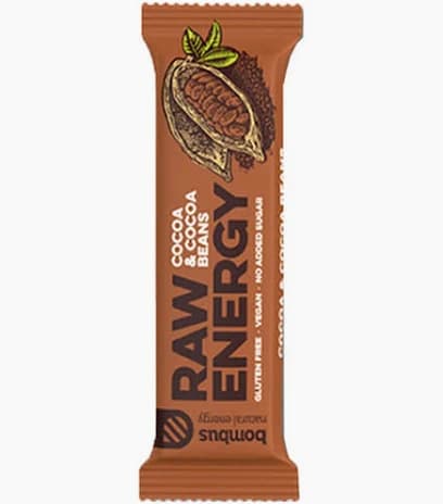 Bombus Raw Energy Bar Cocoa & Cocoa beans - 50g