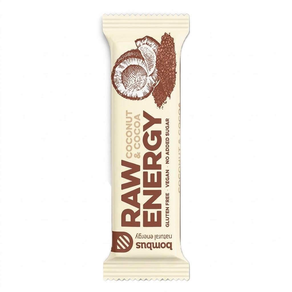 Bombus Raw Energy Bar Coconut - 50g