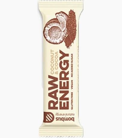 Bombus Raw Energy Bar Coconut - 50g