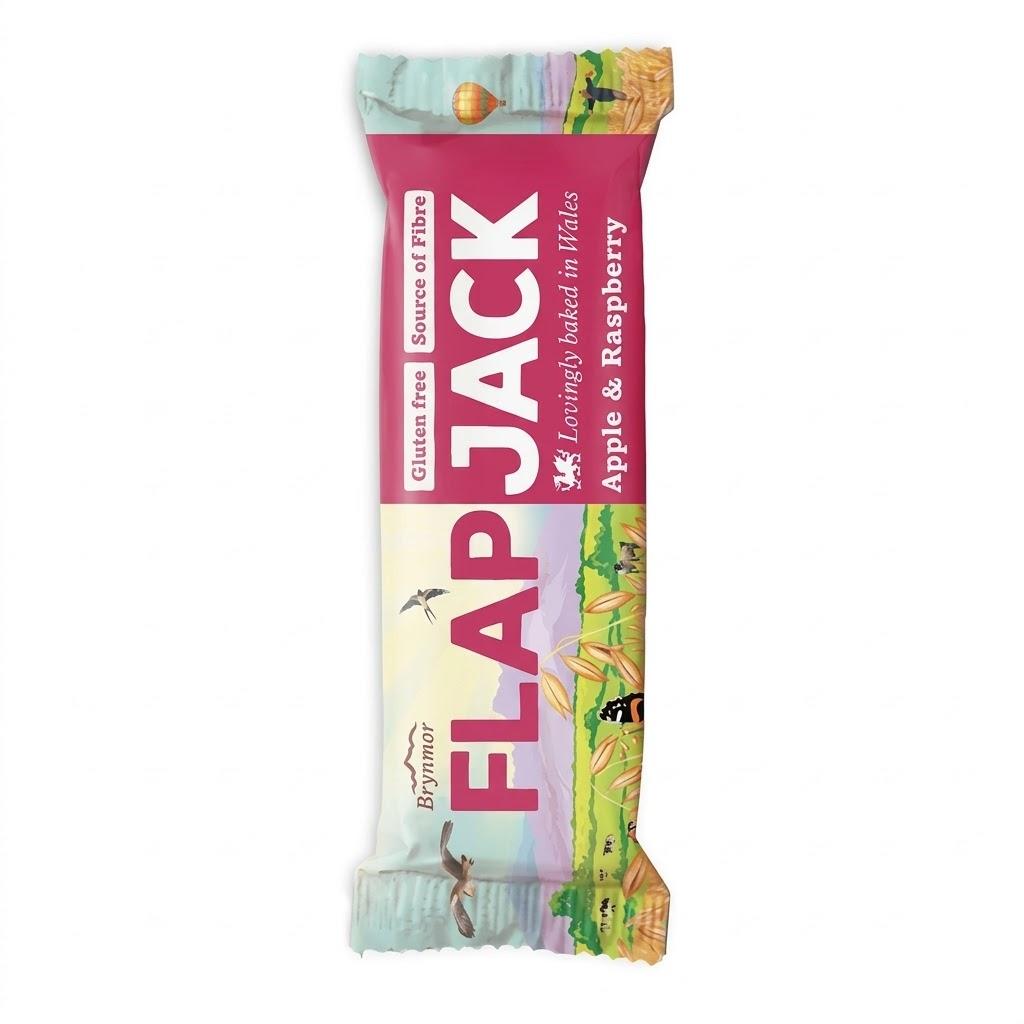 Brynmor Flapjack Appel & Raspberry - 80g