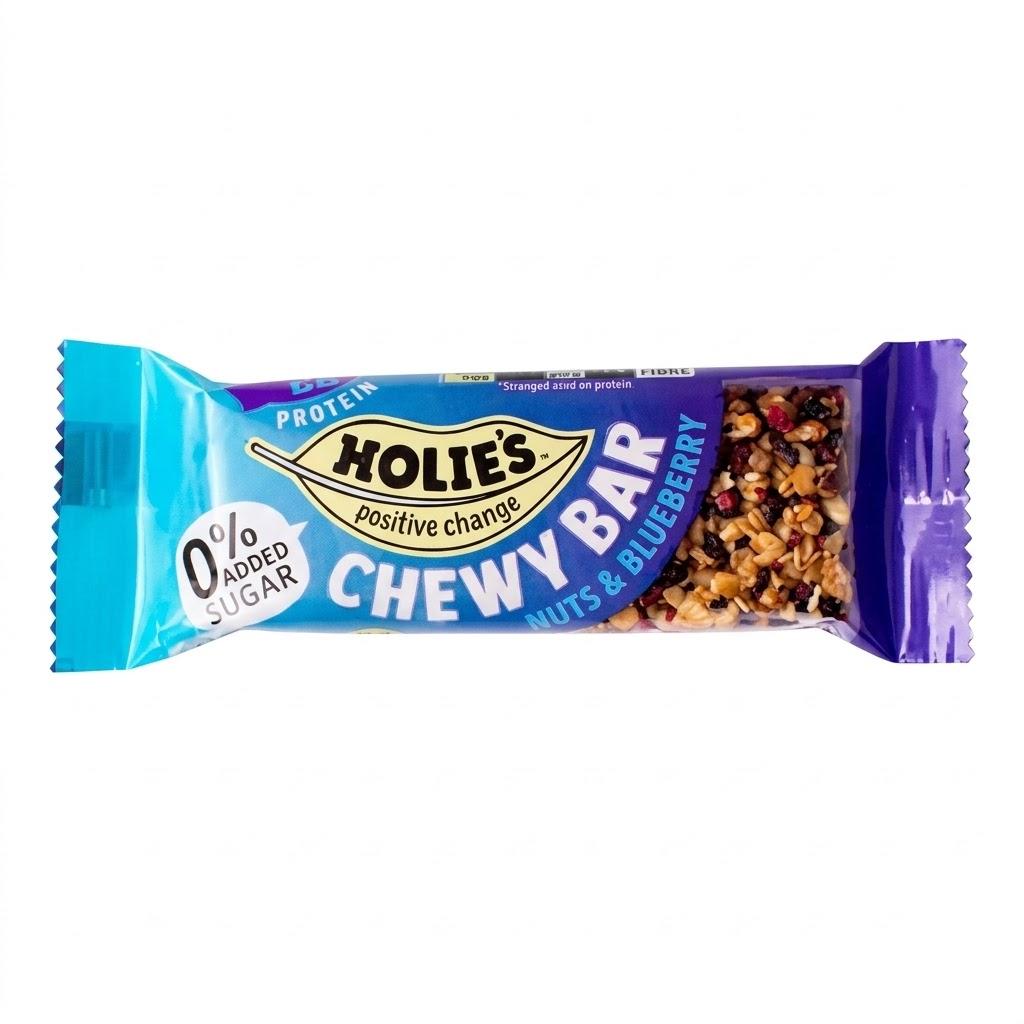 Holie's Chewy Bar Nuts & Blueberry -  2 x 35g