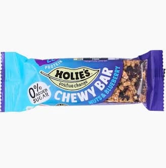 Holie's Chewy Bar Nuts & Blueberry -  2 x 35g