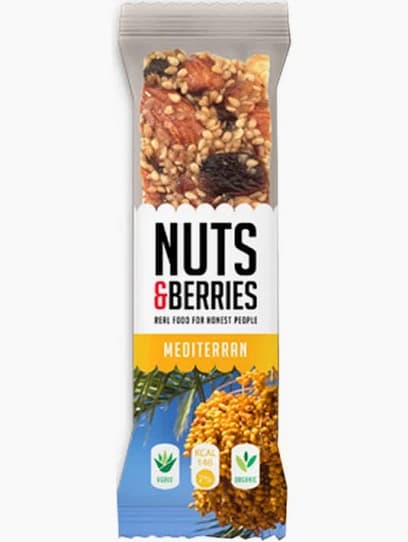 Nuts & Berries Bar Mediterran BIO - 30g