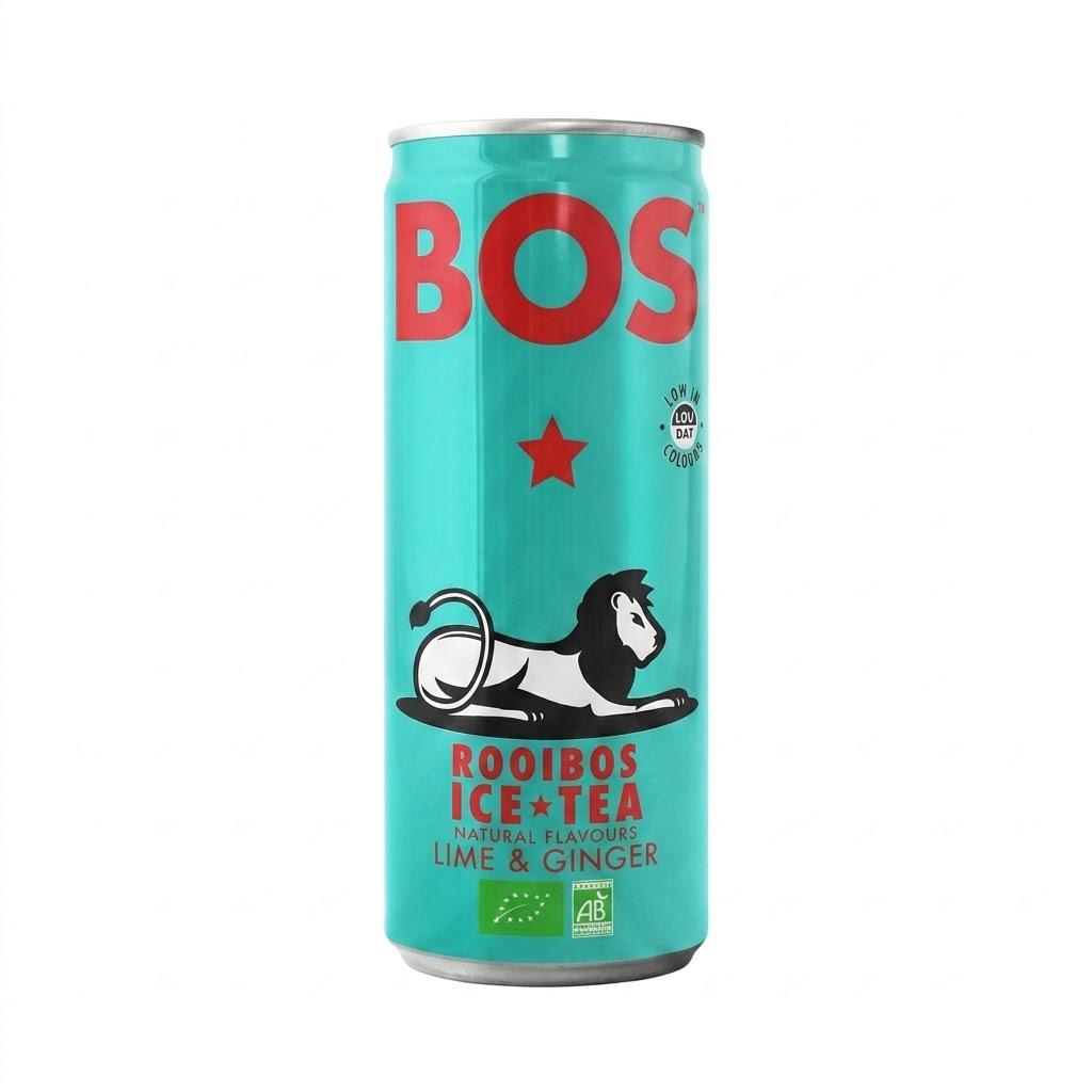 BOS ice tea Lime & Ginger BIO - 250ml