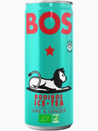 BOS ice tea Lime & Ginger BIO - 250ml