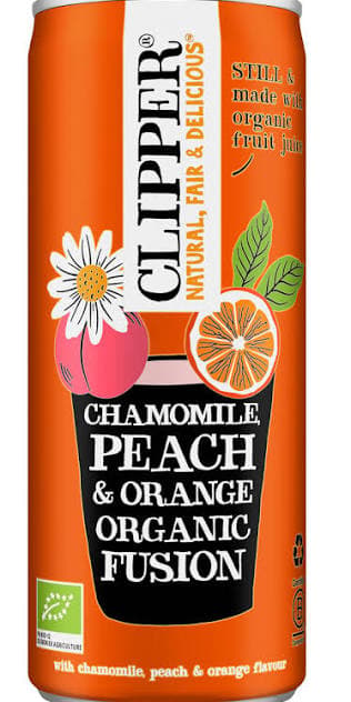 Clipper Cold Drink Peach Orange - 250ml
