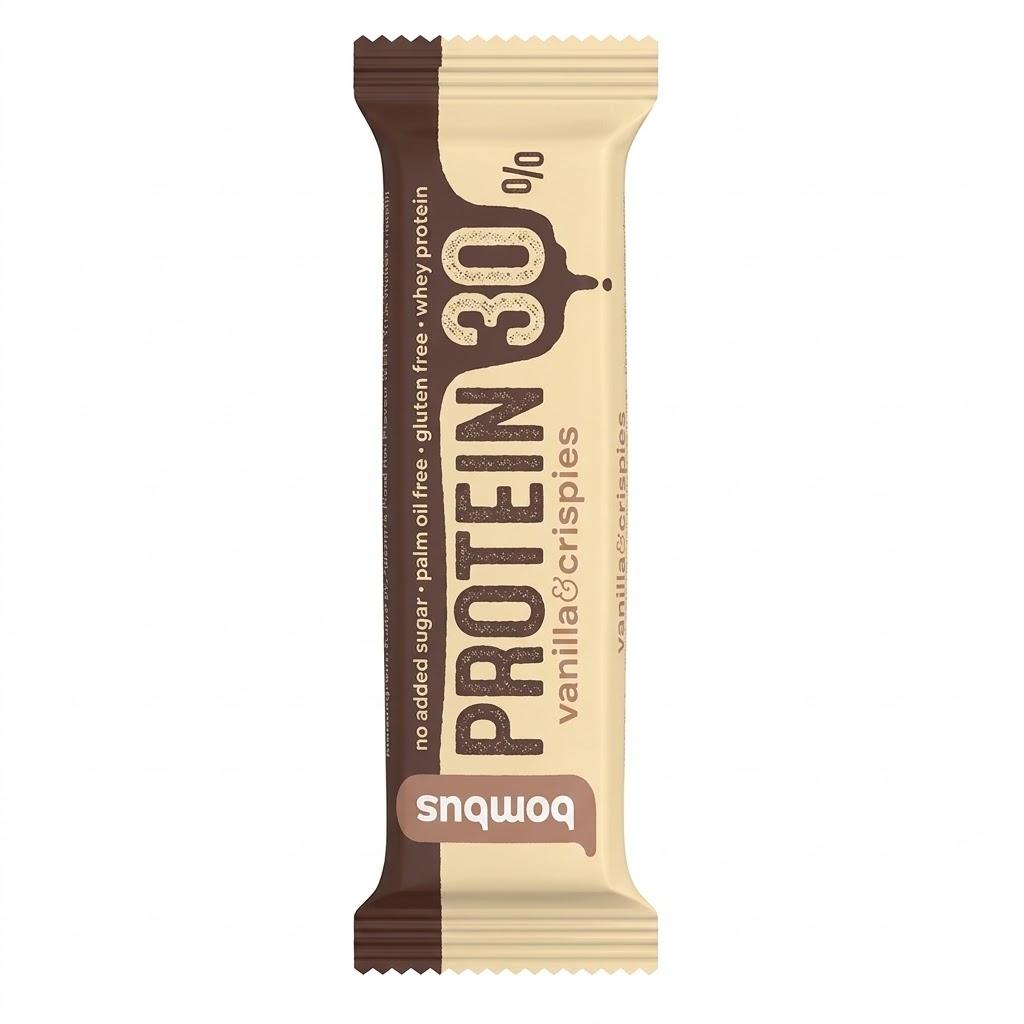 Bombus Protein 30% Bar Vanilla & Crispies - 50g