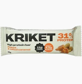 Kriket High Protein Peanut & Salted Caramel - 50g