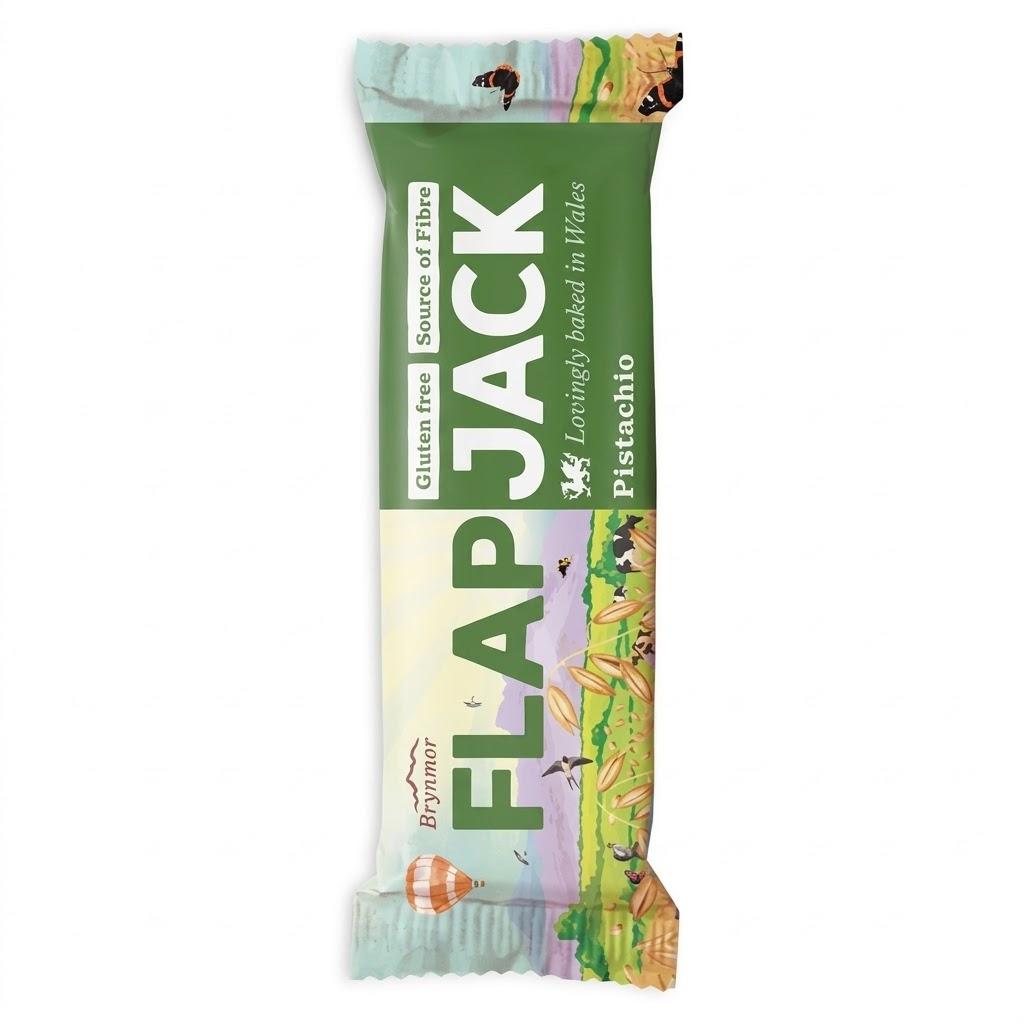 Brynmor Flapjack Pistachio - 80g