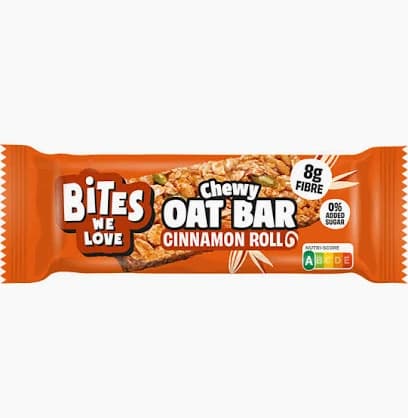 BitesWeLove Chewy Oat Bar Cinnamon Roll - 35g