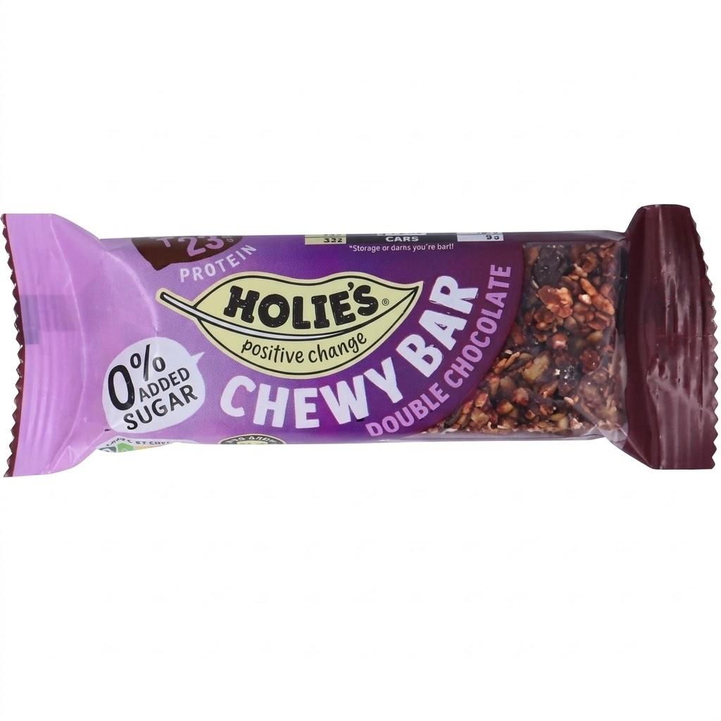 Holie's Chewy Bar Double Chocolate -  2 x 35g