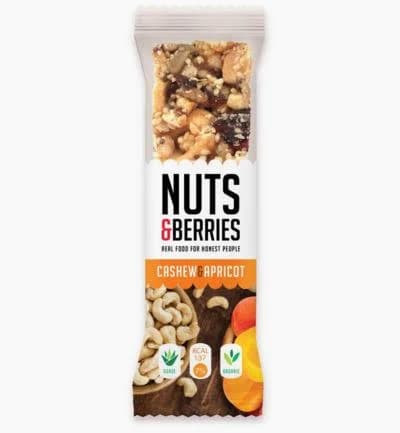 Nuts & Berries Bar Cashew & Apricot BIO - 30g