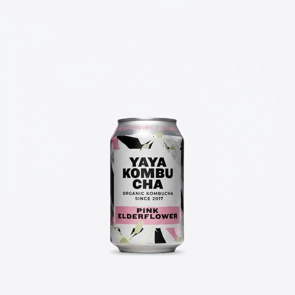 Yaya Kombucha Pink Elderflower - 330ml