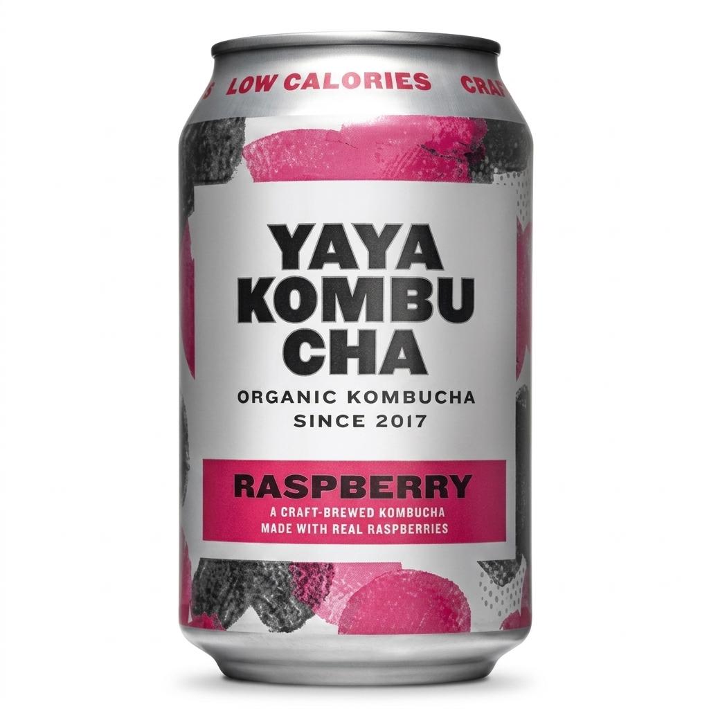 Yaya Kombucha Raspberry bio - 330ml