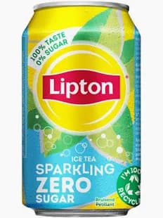 Lipton ice tea sparkling zero - 330ml