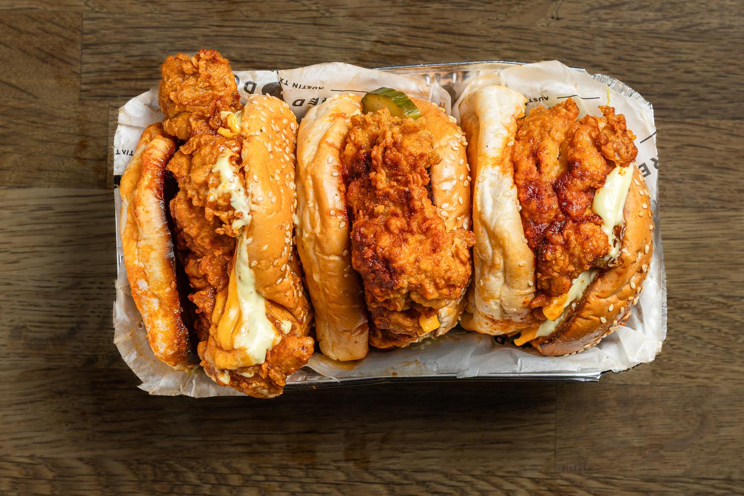 3 X Chicken Sando Box