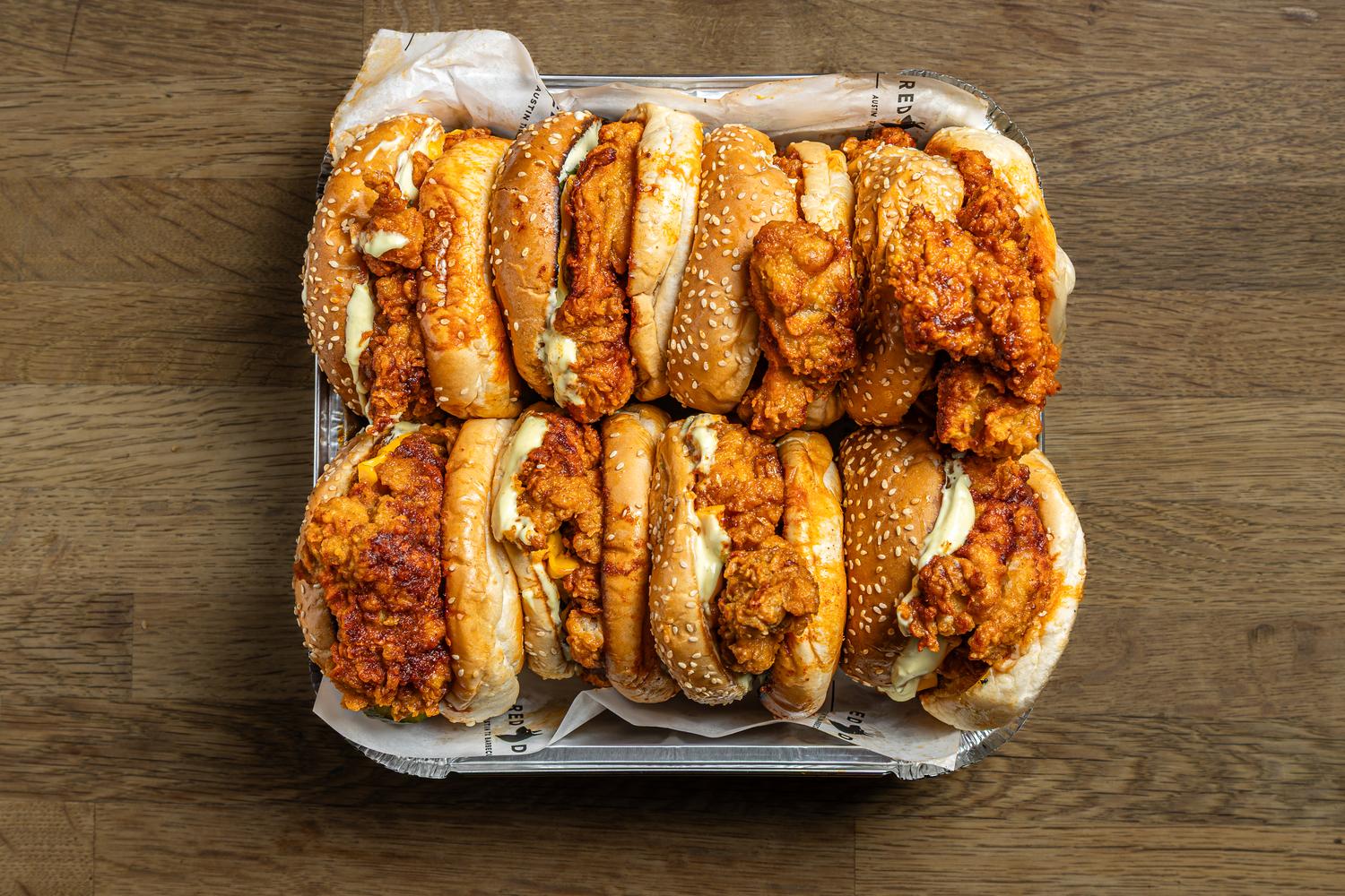 Chicken Sando box for 6