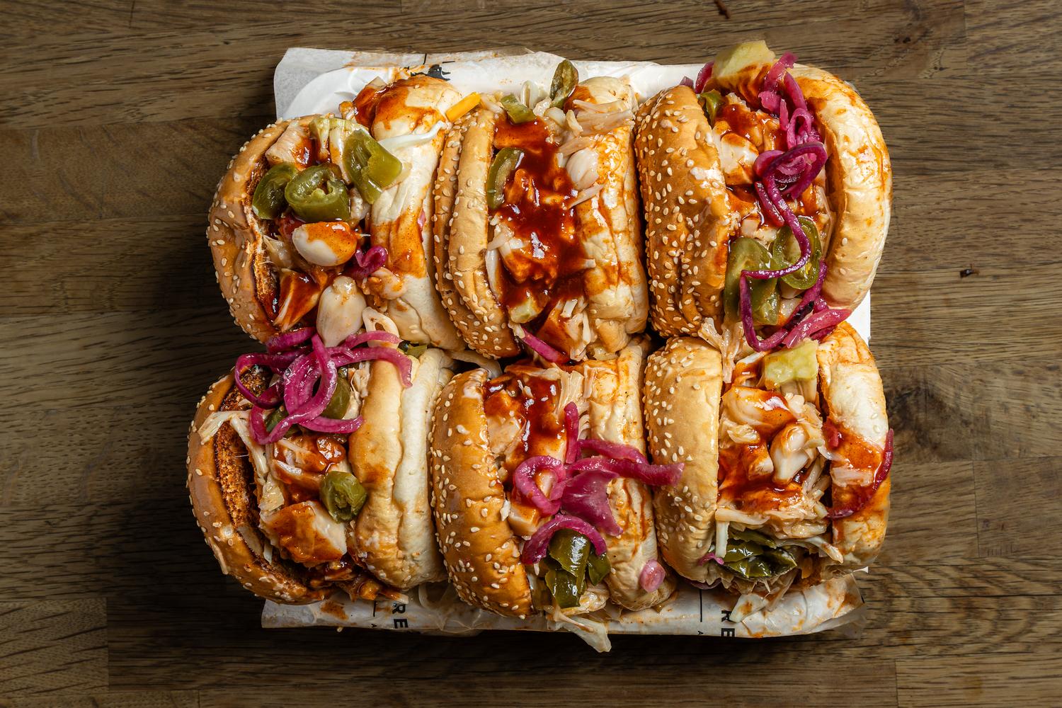 Jackfruit Sando Box for 6