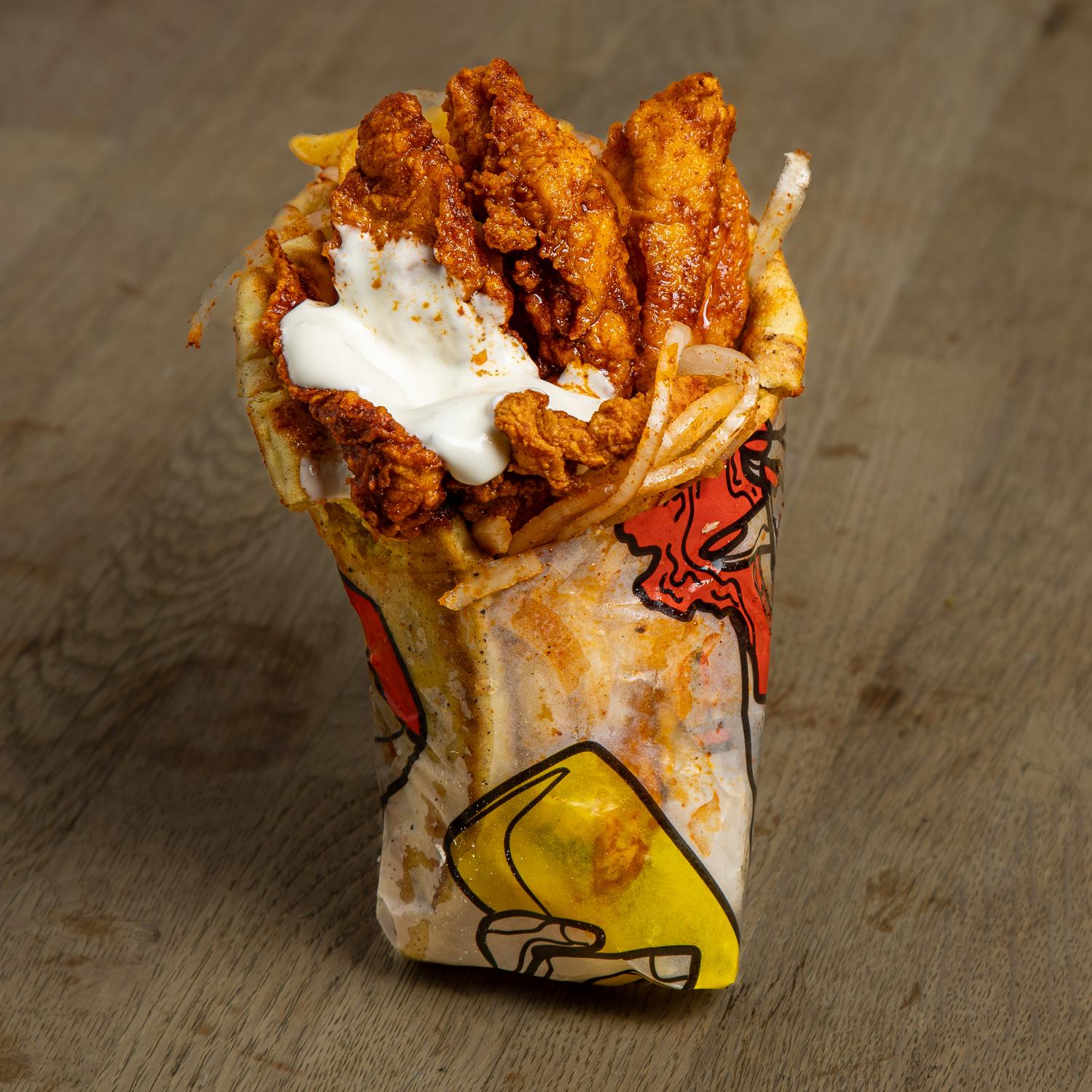 Nashville Chicken Wrap