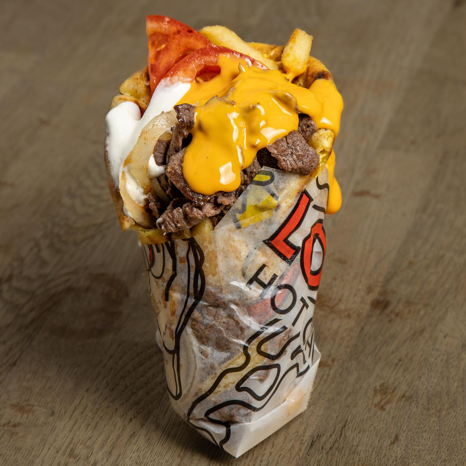 Philly Cheesesteak Wrap