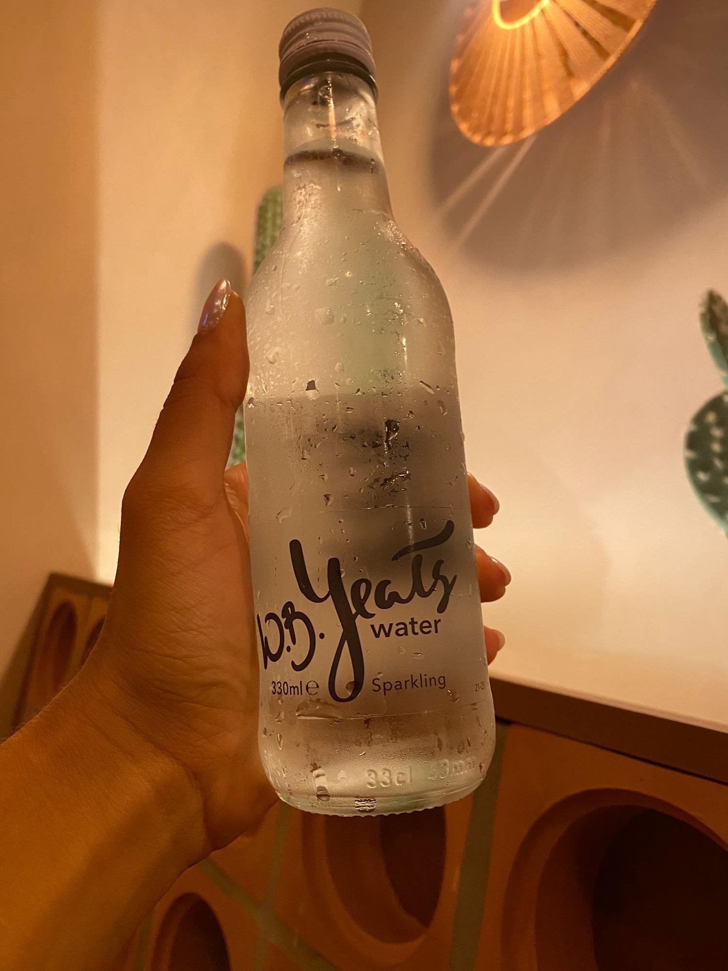 WB Yeats Sparkling Water
