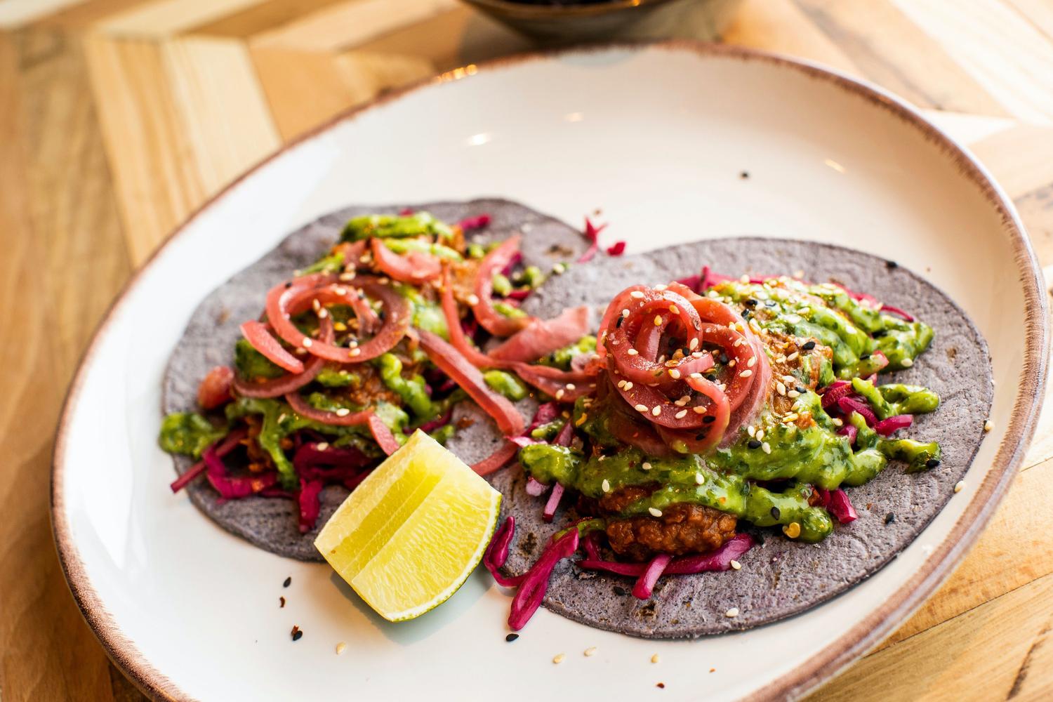 Plant-based Chorizo Tacos